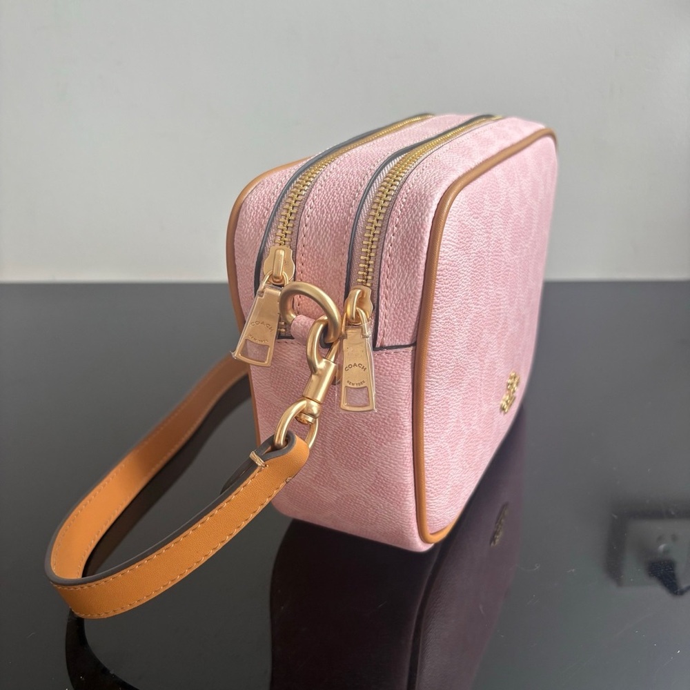 Coach Pink Crossbody Bag Shoulder Bag - Picture 5 of 7